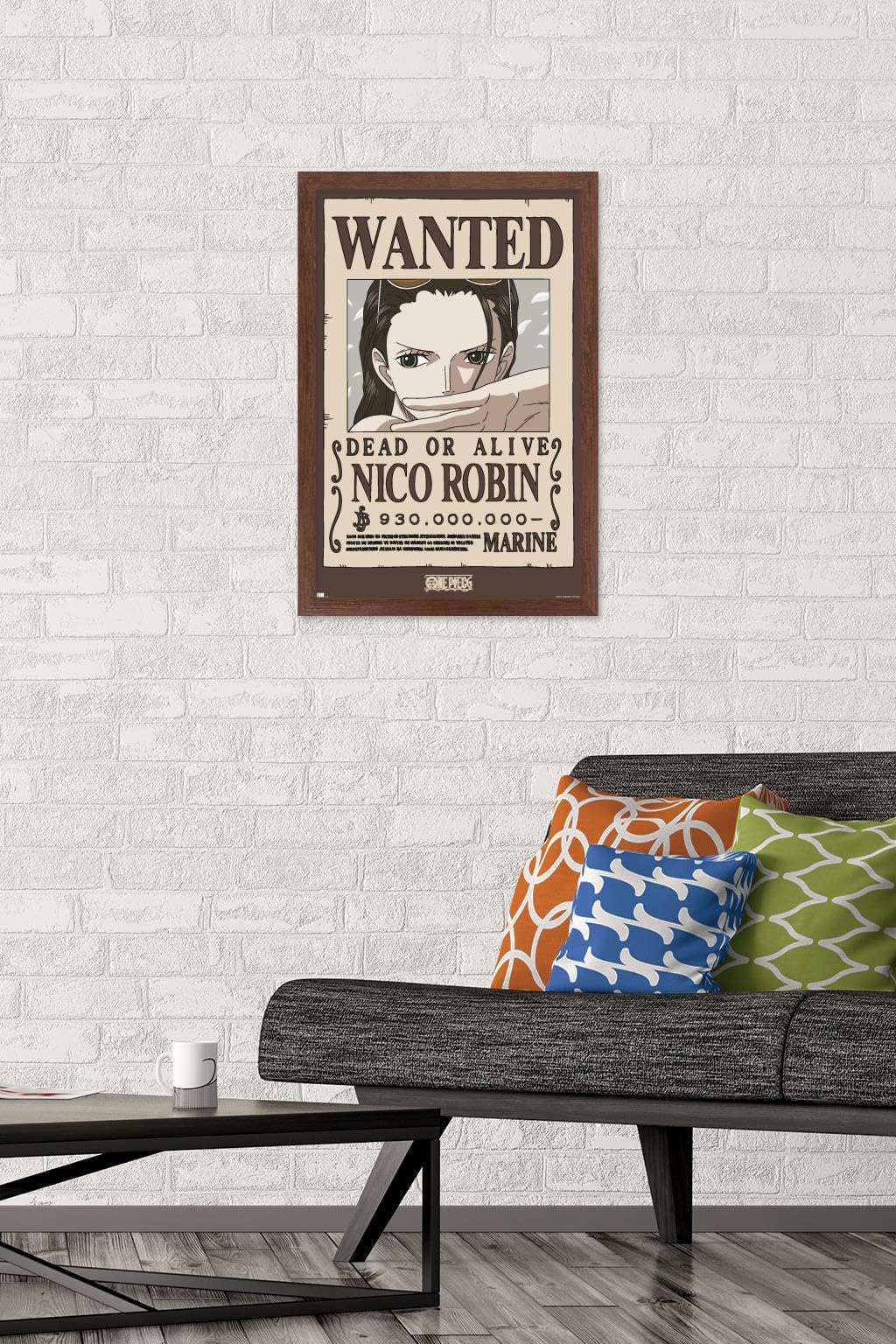 【極美品】WANTED 初版 Amazon.com: One Piece - Nico Robin Wanted Poster Wall Poster, 22.4